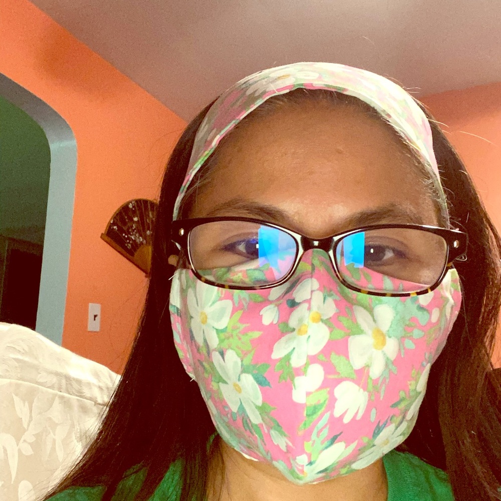 Mask and headband